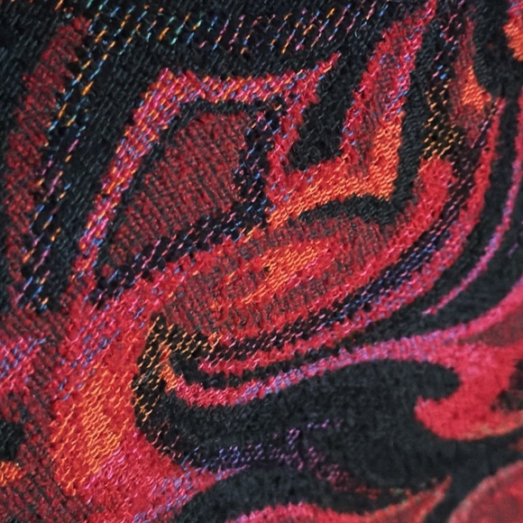 70s Vintage Tapestry Fringe Maxi Skirt - Picture 4 of 17